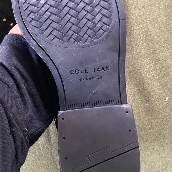 Black Suede Ankle Boots Cole Haan - Picture 4 of 5